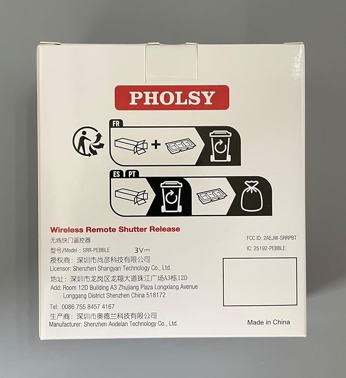 PHOLSY Wireless Shutter Release Camera Remote Compatible - Image 11