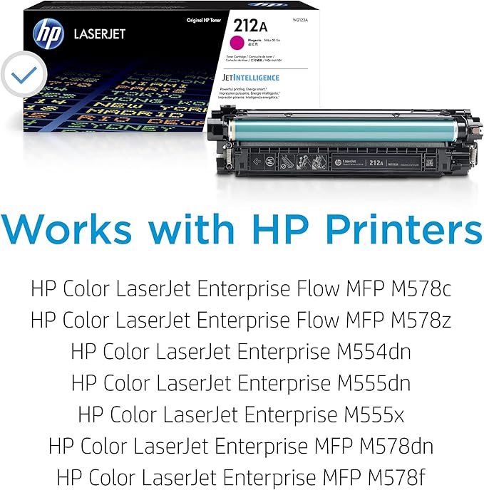 HP 212A Magenta Toner Cartridge | Works - Image 2