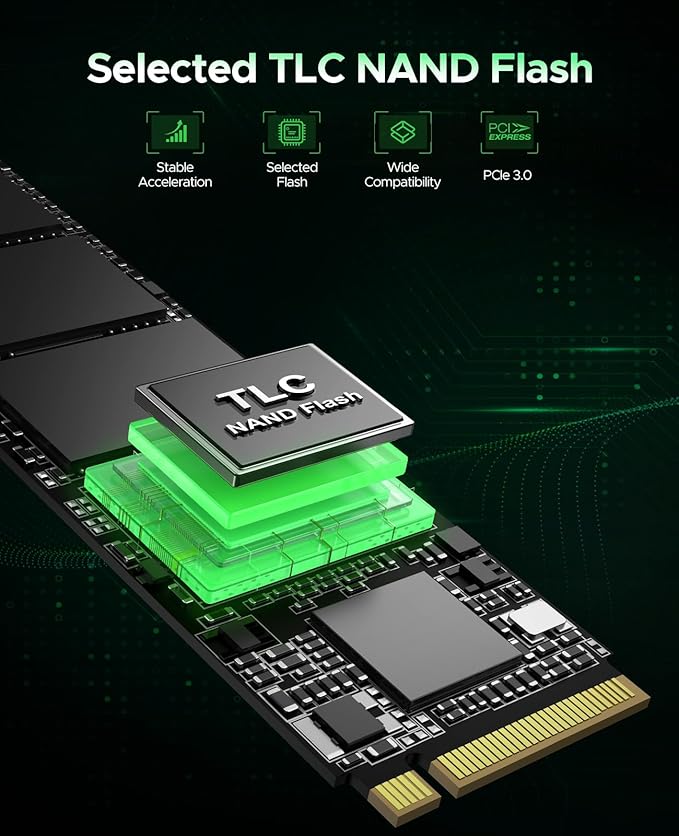 ORICO 128GB M.2 NVMe SSD, PCIe Gen3 2280 SSD - Image 3
