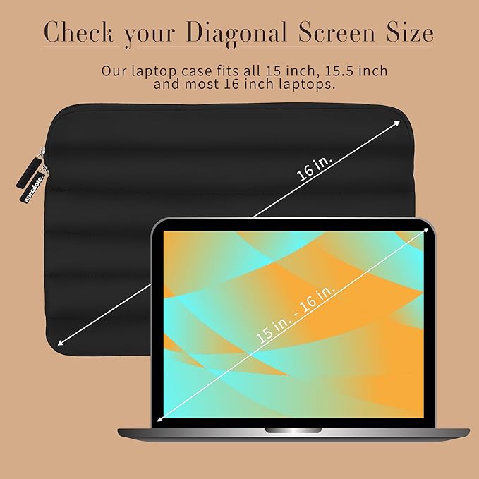 ANECDOTE Laptop Case 15-16 Inch – A Perfect Laptop Sleeve - Image 3