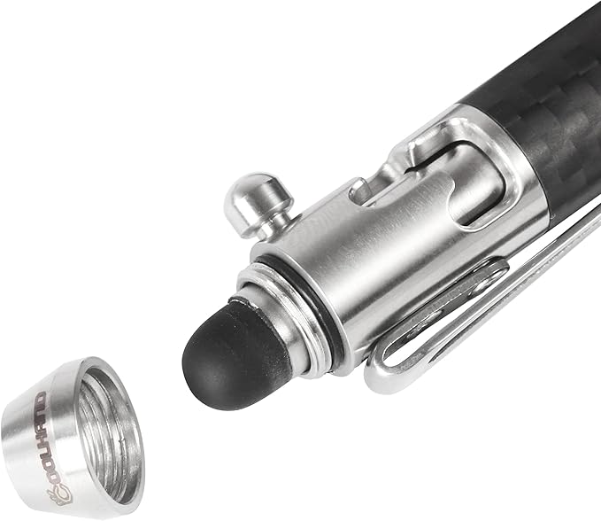 Cool Hand 4.9'' Carbon Fiber Bolt Action Pen - Image 6