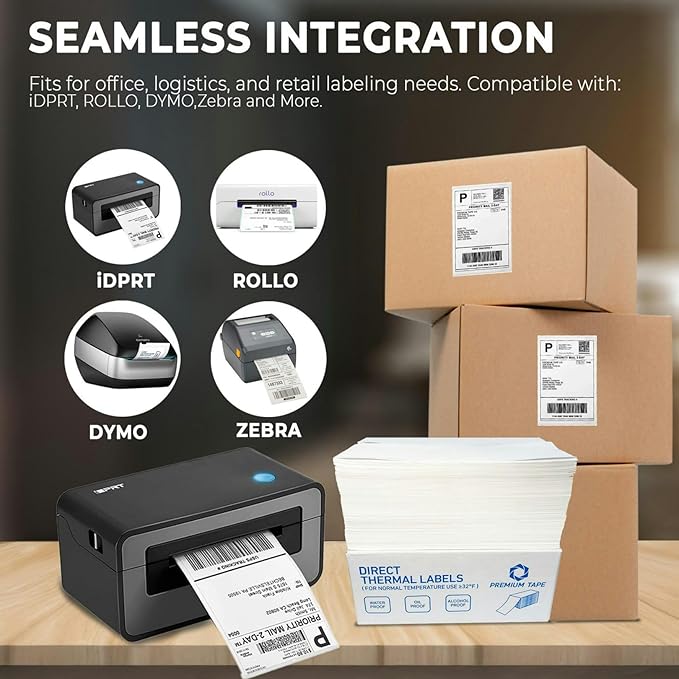 Rockin Rolls Direct Thermal Shipping Labels - Image 3