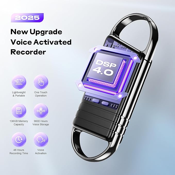 136GB Digital Voice Recorder - Image 2