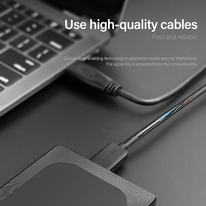 250GB Ultra Slim Portable External Hard Drive HDD-USB 3.0 - Image 7