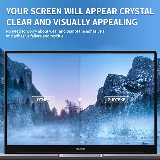 Laptop Privacy Screen 13.3 inch, 9H Hanging Privacy Screen - Image 5