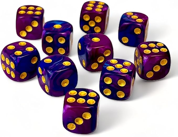 Luck Lab 10 Piece D6 Dice Pack - Image 2