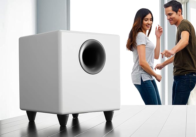 Audioengine S8 250W Wireless Powered Subwoofer, Built-in Amplifier - Image 6