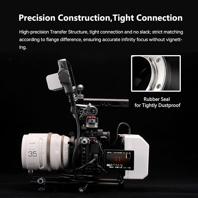 VILTROX PL-M43 Lens Adapter, Lens Converter Ring Camera Lens Mount Adapter Ring - Image 5