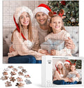 Custom Puzzles from Photos, Personalized Natural Wood Puzzle by EGUEGU