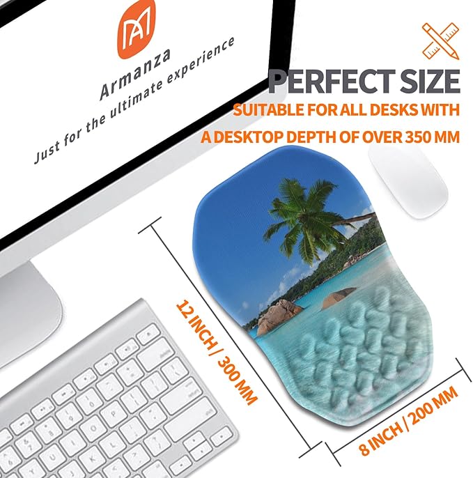 Ergonomic Slope Mouse Pad Wrist Support, Wrist Rest Mousepad - Image 5