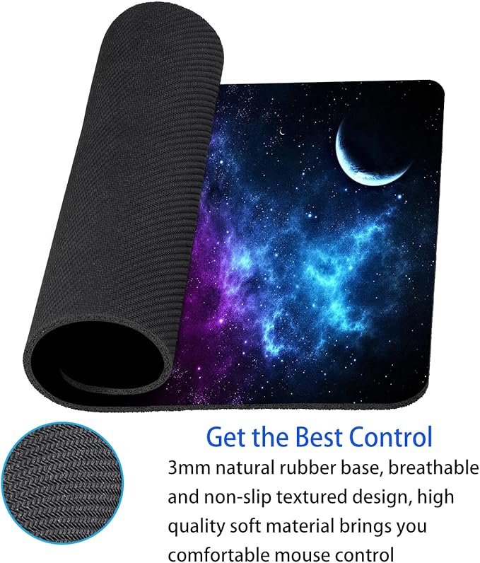 Galaxy Mouse pad Non-Slip Rubber Mouse pad - Image 4