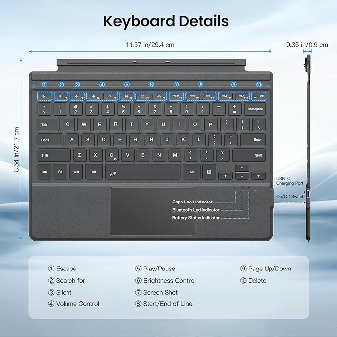 MoKo Type Cover Compatible - Image 7