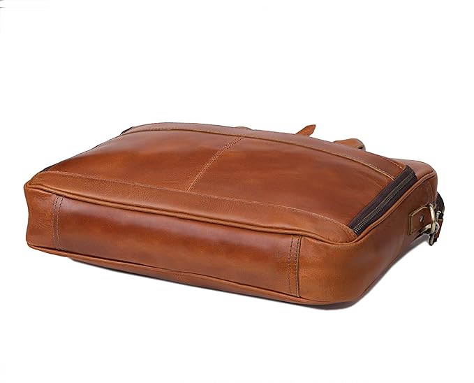 VC VINTAGE COUTURE Leather briefcase bag - Image 7