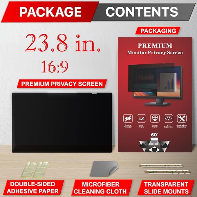 23.8 Inch Privacy Screen Filter - Image 4