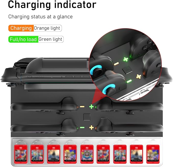 Charger Dock Station for Nintendo Switch 2 Joycon, Switch 2 Charging Dock - Image 2