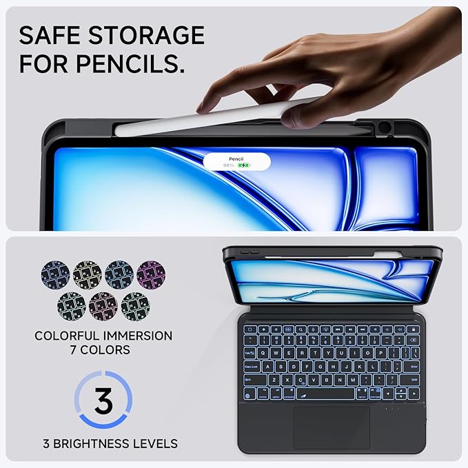 ONLY fit for 2024 M4 iPad Pro 11 inch Case - Image 6