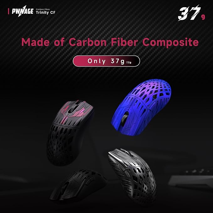 PWNAGE Trinity Wireless Gaming Mouse 8kHz - Image 2