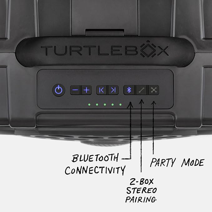 Turtlebox Original Gen 3: Portable Outdoor Bluetooth Speaker – Ultra-Loud - Image 4
