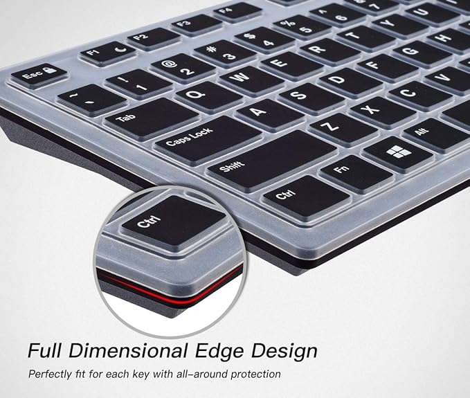 Keyboard Cover for DELL KB216 KB216b KB216t KB216d KB216p Wired & KM636 & Dell - Image 4