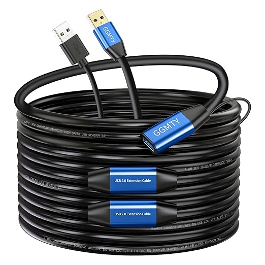USB 2.0 Type A Male to A Female Active Repeater Extension Cable 100ft, High by Unknown