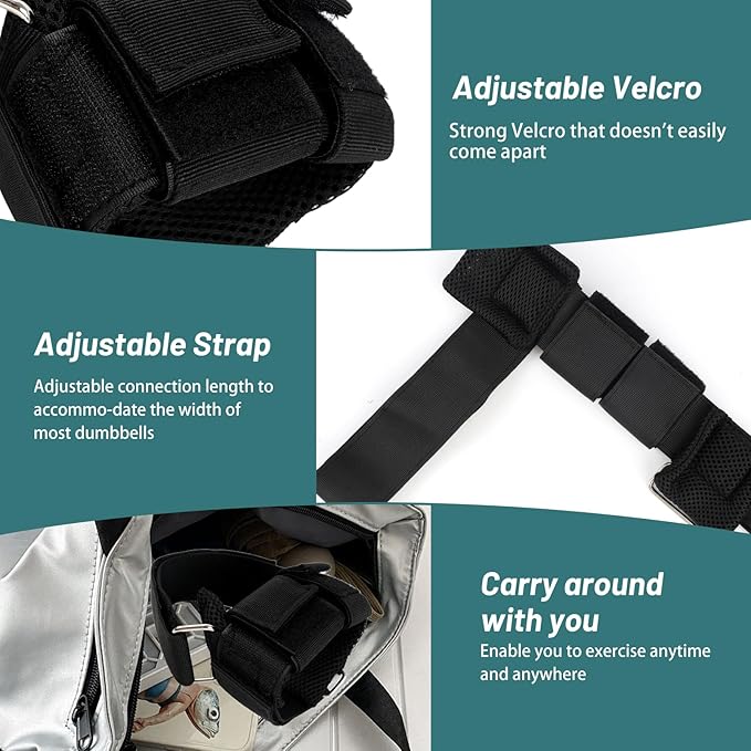 Dumbbell Foot Attachment, Adjustable Leg Weights - Image 3