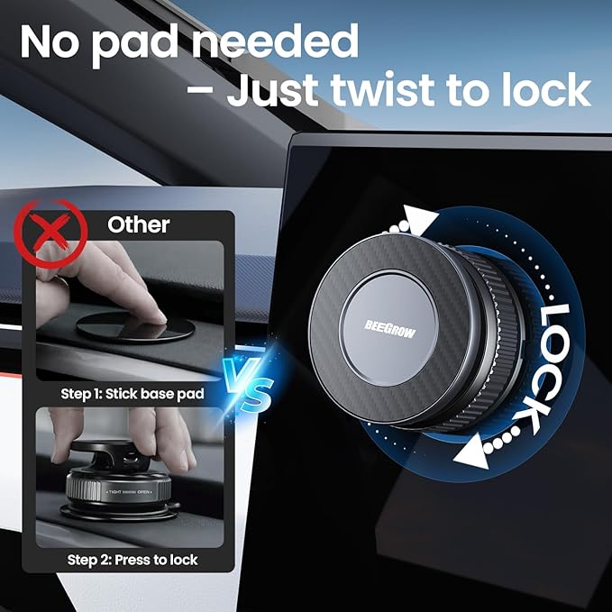 Car Phone Holder for Magsafe Car Phone Mount 360° Adjustable, Phone Holders for - Image 4