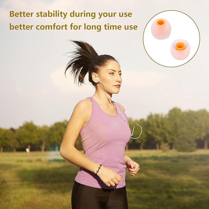 Earbud Replacement Tips Silicone Earbud Tips Earbud Covers Fit - Image 6