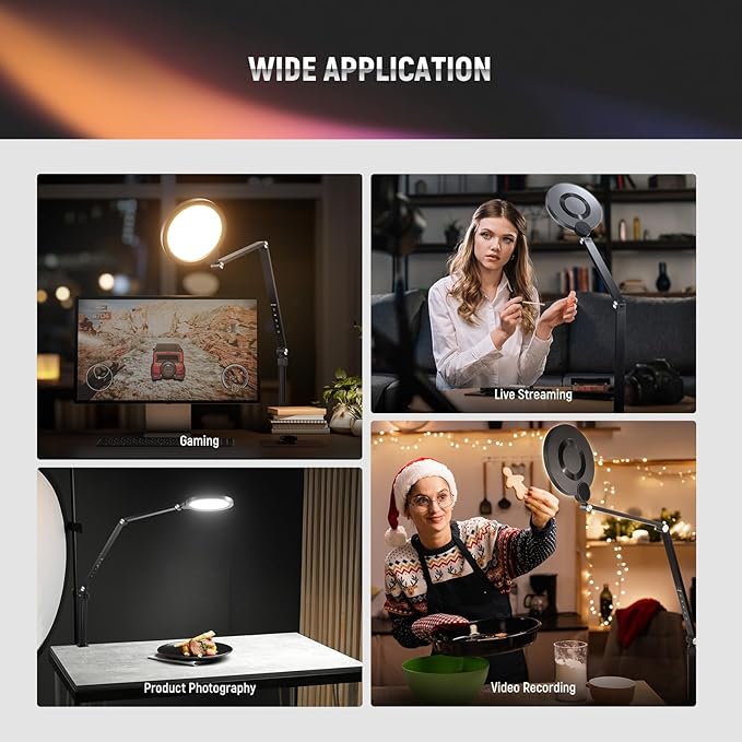 NEEWER Basics 18W 7" Desk Ring Light - Image 8