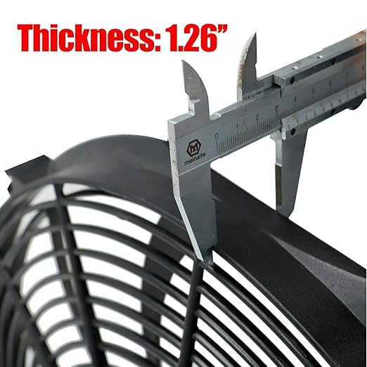 2PCS 16 Inch Universal Slim Fan Push Pull Electric Radiator Cooling 12V 120W - Image 7