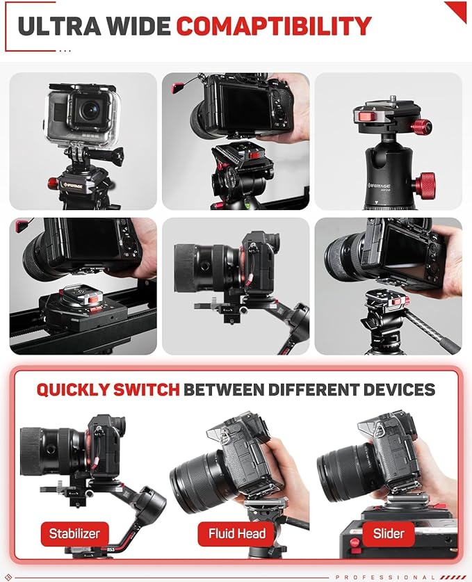 iFootage Q38-RS Quick Release Plate - Image 3
