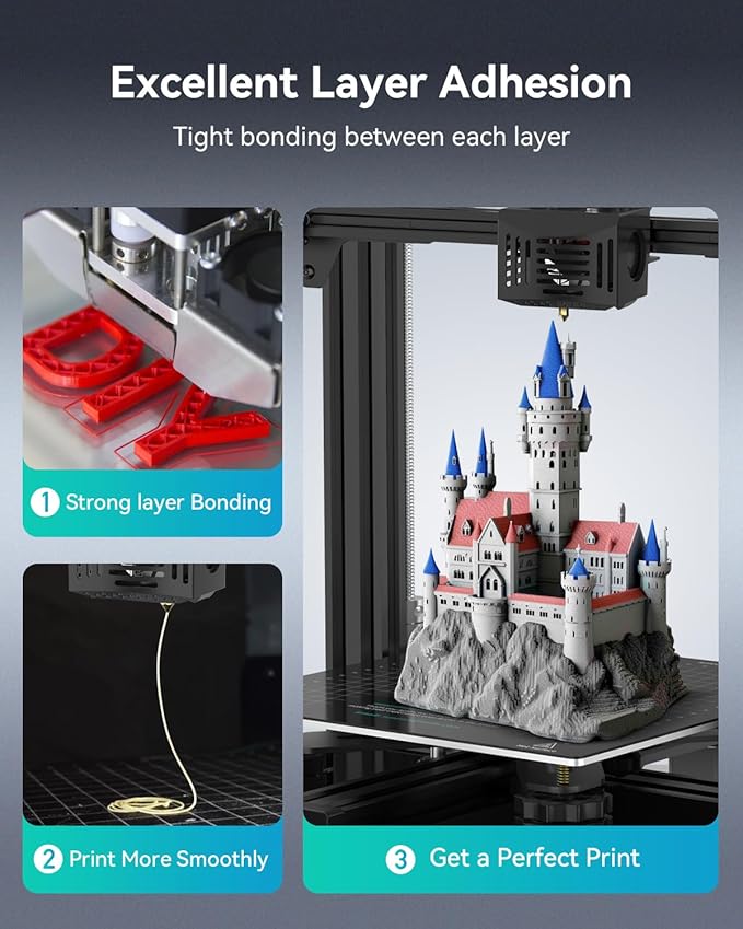 SUNLU PETG Filament 1.75mm 4KG Bundle, Less Stringing and Good Layer Adhesion - Image 5
