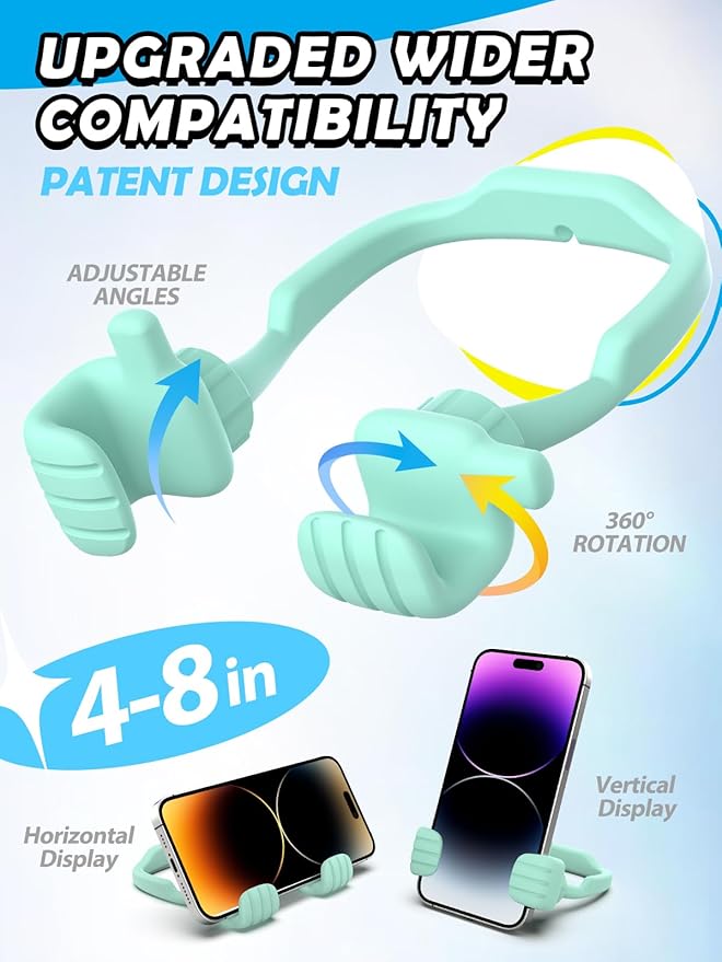 Back to School Supplies Gifts for Boys Girls Cell Phone Stand: Thumbs Up Lazy - Image 3