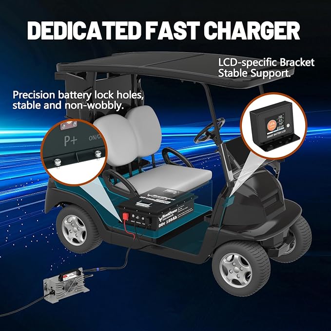 36V 135Ah Golf Cart Lithium LiFePO4 Battery - Image 6