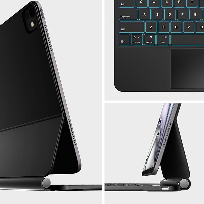 nimin Keyboard Case for 2024 iPad Air 13 and iPad Pro 12.9 6th, 3rd Gen - Image 5