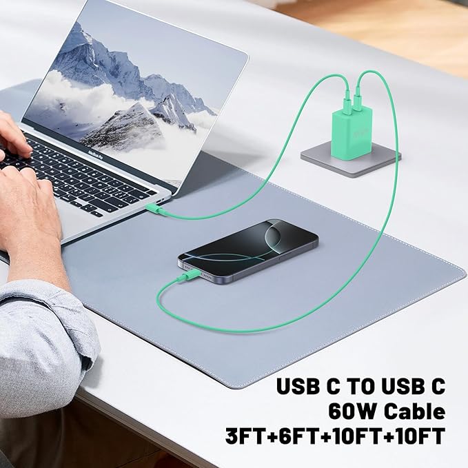 Super Fast Samsung Charger Type C, 45W Dual Port USB C Fast Charger Block & - Image 6