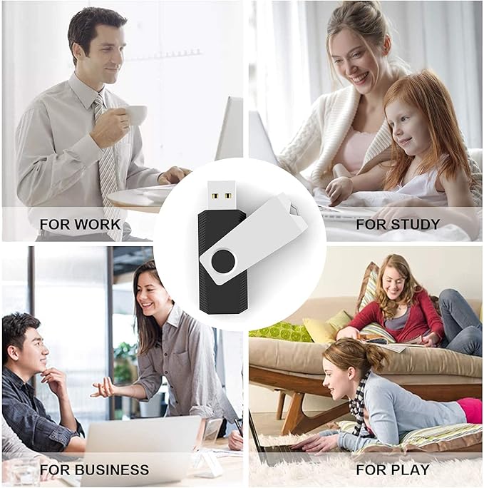 TOPESEL USB Storage Flash Drive, USB Flash Drives Thumb Drives USB Stick Flash - Image 8