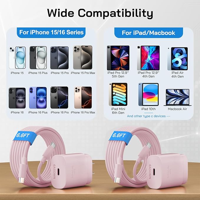 30W USB C i Phone 16 15 Charger Fast Charging, iPad Pro - Image 6