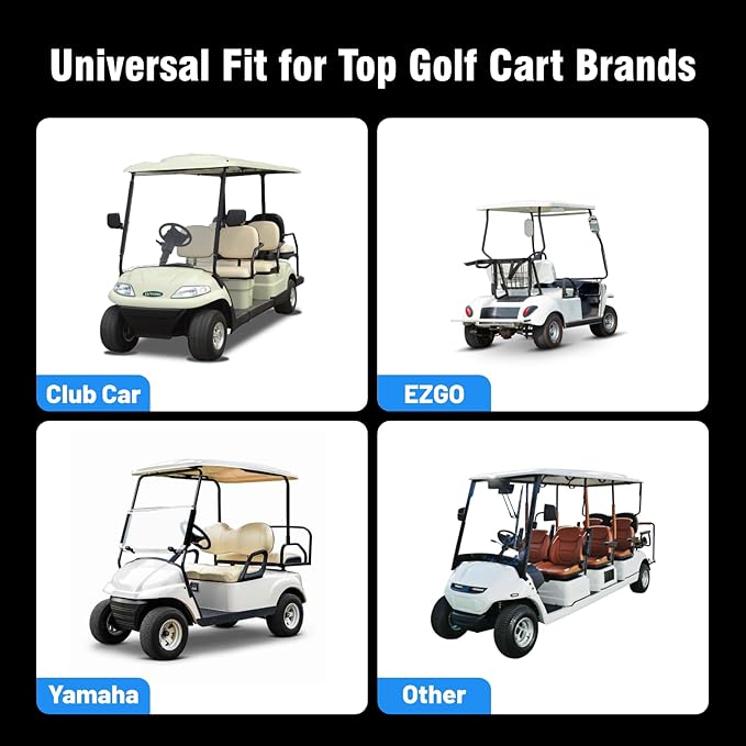 48 Volt Golf Cart Batterys 200A BMS, 48V 100Ah LiFePO4 Lithium Battery - Image 5