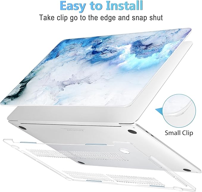 Mektron for MacBook Pro 13-inch Case 2022 2021 2020 Release A2338 M2 M1 A2289 - Image 3