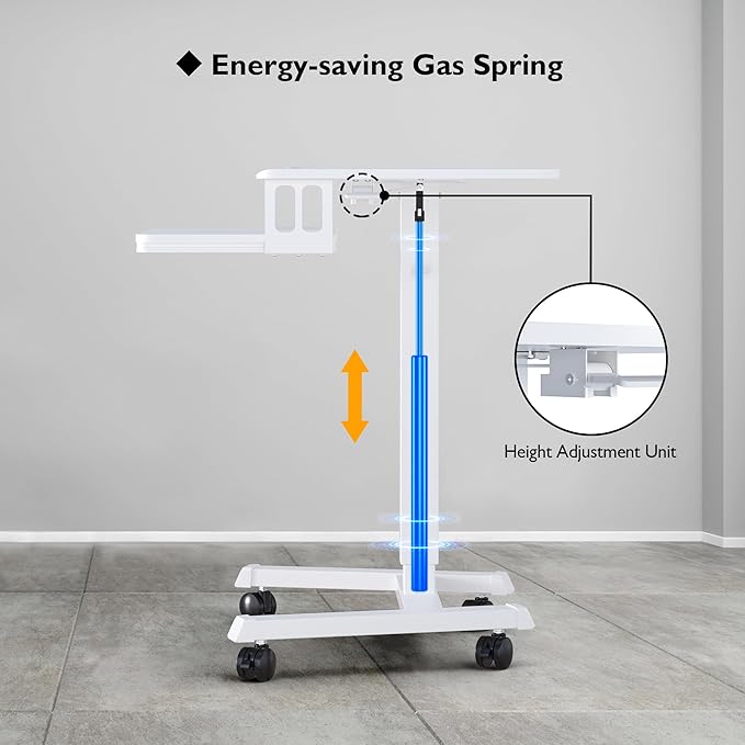 BONTEC Mobile Standing Desk - Image 6