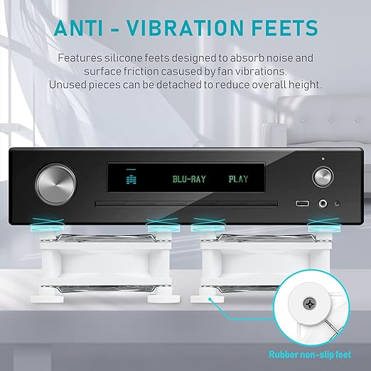 ANEXT, USB Fan, USB Computer Fan, Silent Fans - Image 4