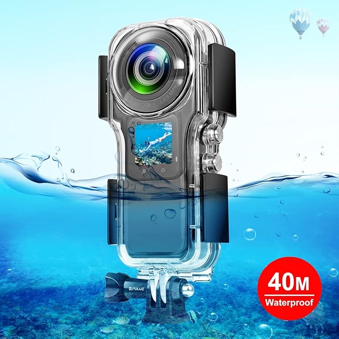 PULUZ 40m/131ft Dive Case for Insta360 One RS 1-Inch 360 Edition - Image 2