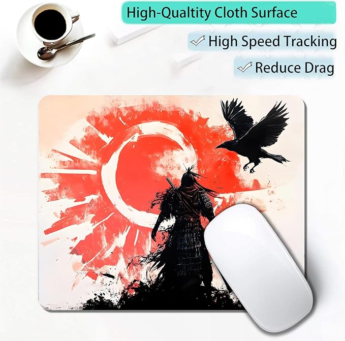 Japanese Anime Kurosun Samurai Custom Mouse Pad - Image 3