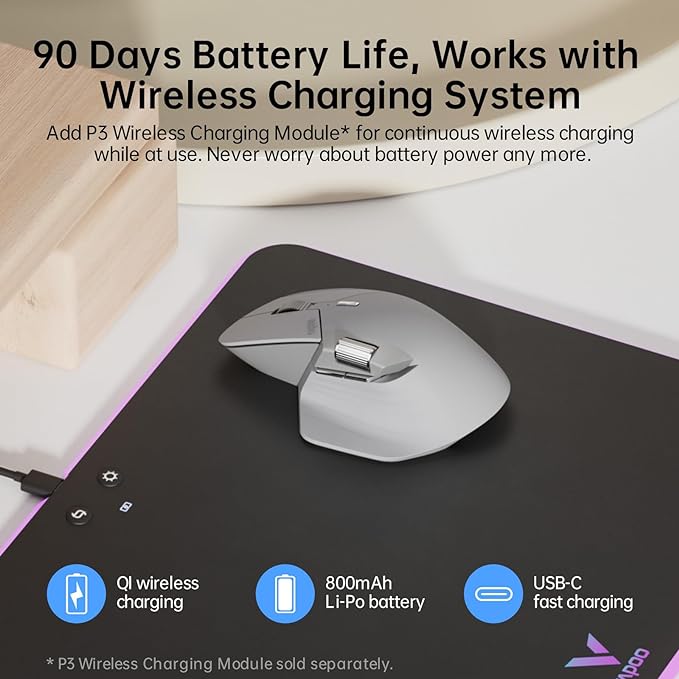Rapoo MT760Mini Bluetooth Wireless Mouse - Image 4