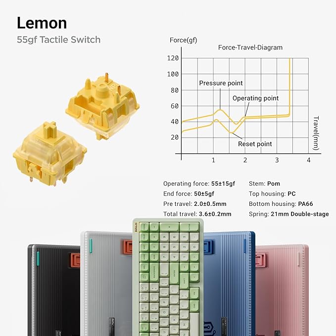 nuphy Halo96 V2 Wireless Mechanical Gaming Keyboard, 96% Hot Swappable - Image 6