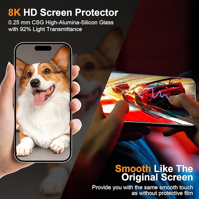 iPhone 15 Pro Max Screen Protector, Durable and Drop-Proof - Image 7