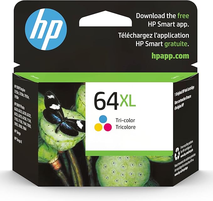 HP 64XL Tri-color High-yield Ink Cartridge by HP