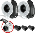 Pro Barbell Clips 1 inch Barbell Clamps 0.9-1.18inch Quick Release Weight Clips by ZY-HUAN