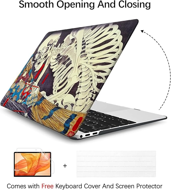 Berkin Arts Compatible with MacBook Pro 13 inch Cover, 2020-2018 Release A1708 - Image 3