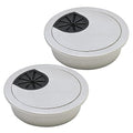 Desk Grommet 2-1/16", Desk Cord Hole Cover, Cable Grommet ABS Plastic, Desk by BOPOREAE